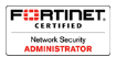 Fortinet Certified Network Security Administrator Logo