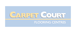 Carpet Court logo against a transparent background