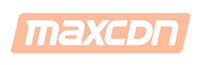 Maxcdn logo against a transparent background