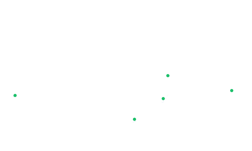 Map of Australia showing dedicated server data centre locations