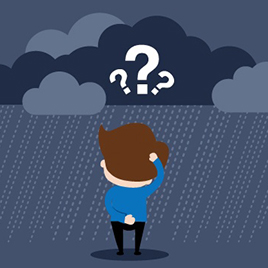Does Stormy Weather Interfere with Cloud Computing?