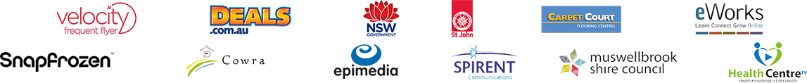 Servers Australia Customer Logos