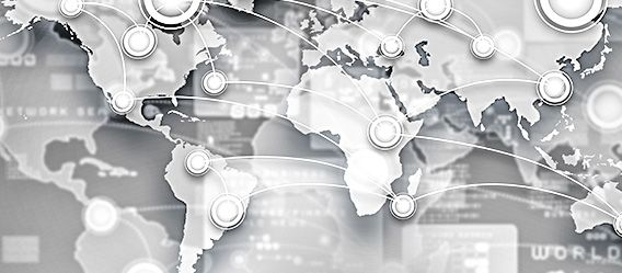 World map showing popular dedicated server locations