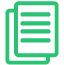 Documents icon in green
